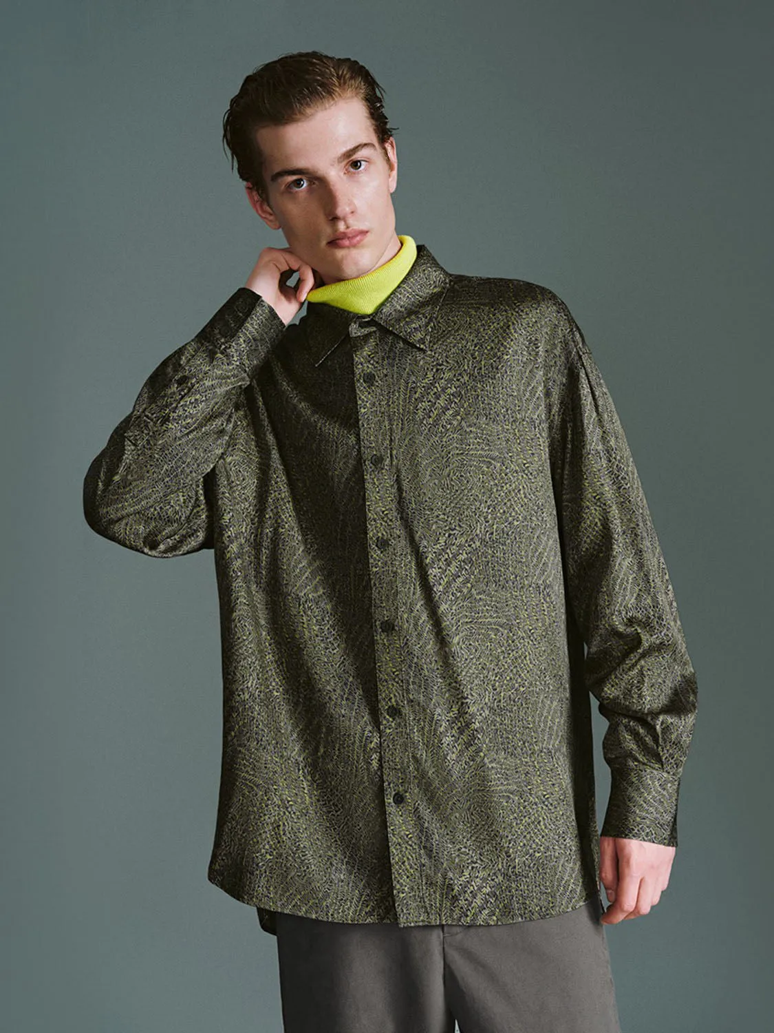 Oversized Long Sleeve Shirts sold by Urban Revivo