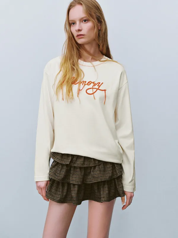 Loose Long Sleeve T-Shirts sold by Urban Revivo