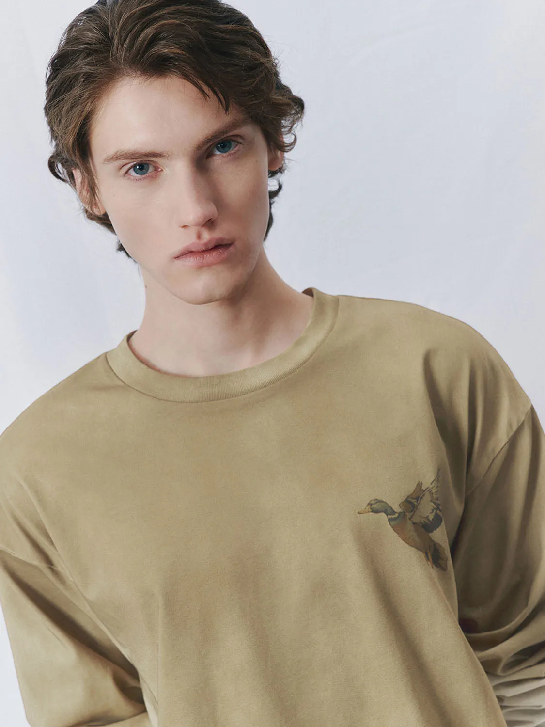 Gradient Long Sleeve T-Shirts sold by Urban Revivo product image thumbnail 5