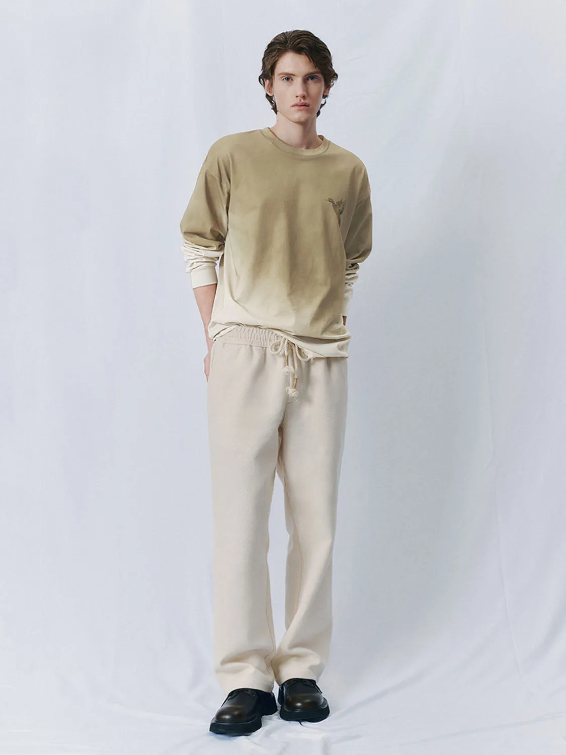 Gradient Long Sleeve T-Shirts sold by Urban Revivo product image thumbnail 4