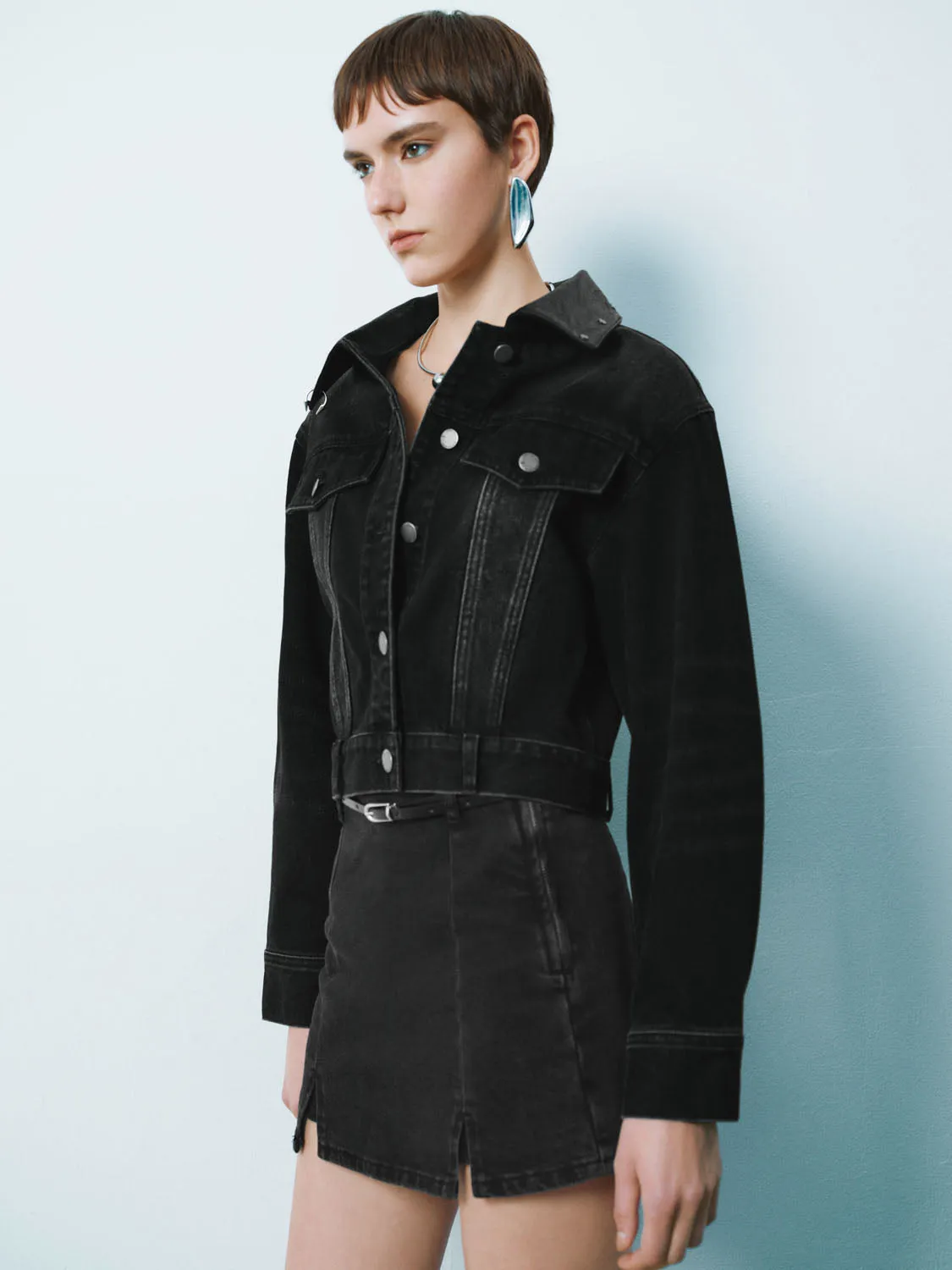 Denim Jackets sold by Urban Revivo product image thumbnail 4