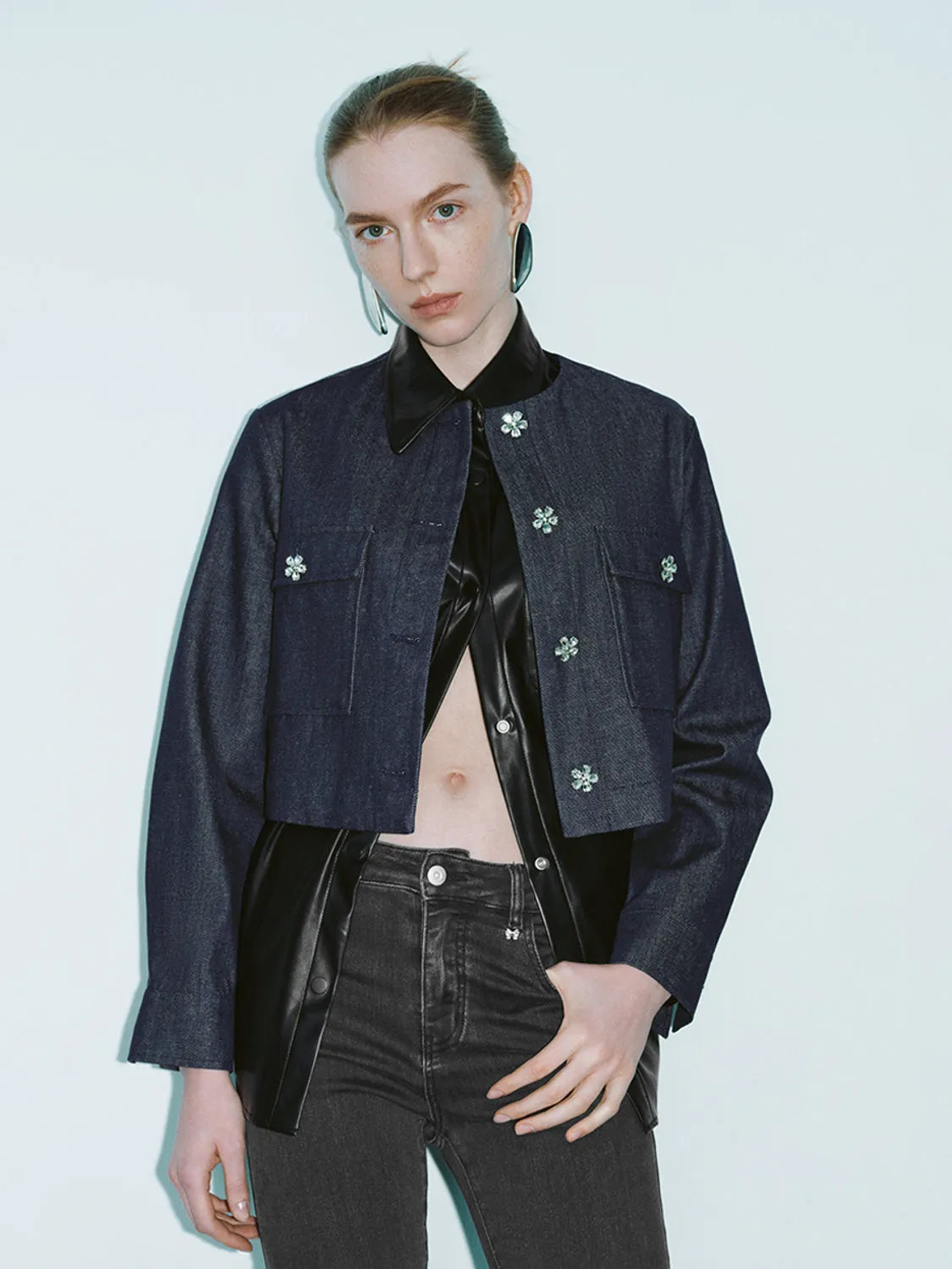 Button Up Denim Jackets sold by Urban Revivo