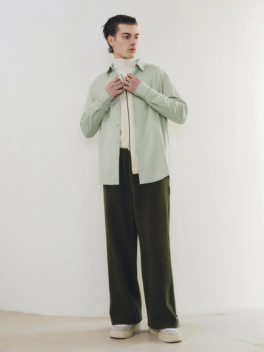 Wide-Leg Pants sold by Urban Revivo product image thumbnail 5