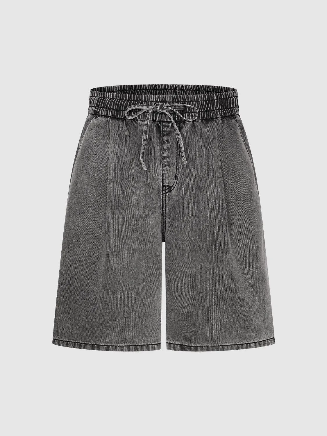 Denim Shorts sold by Urban Revivo product image thumbnail 3