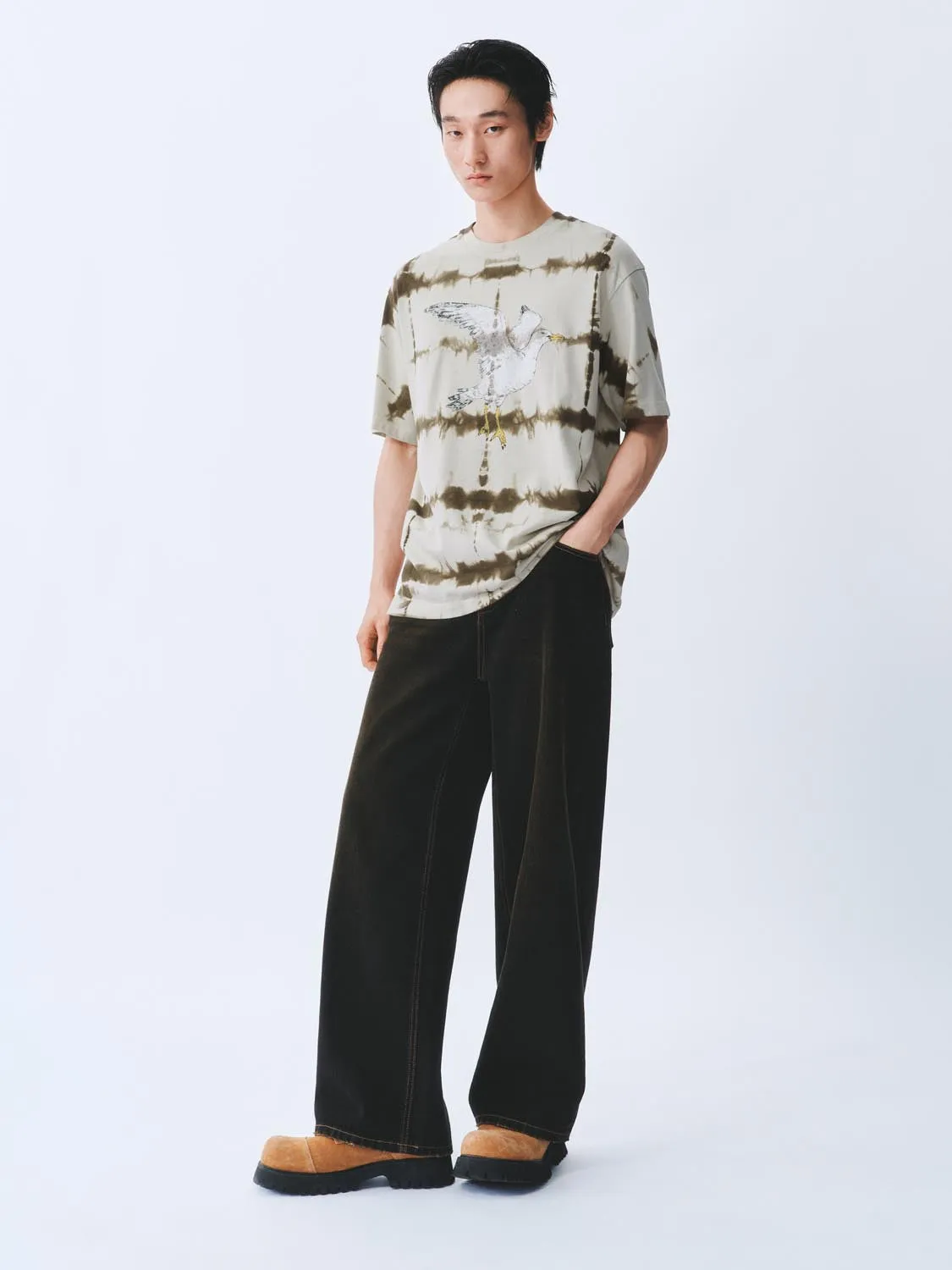 Printed Short Sleeve T-Shirts sold by Urban Revivo product image thumbnail 4