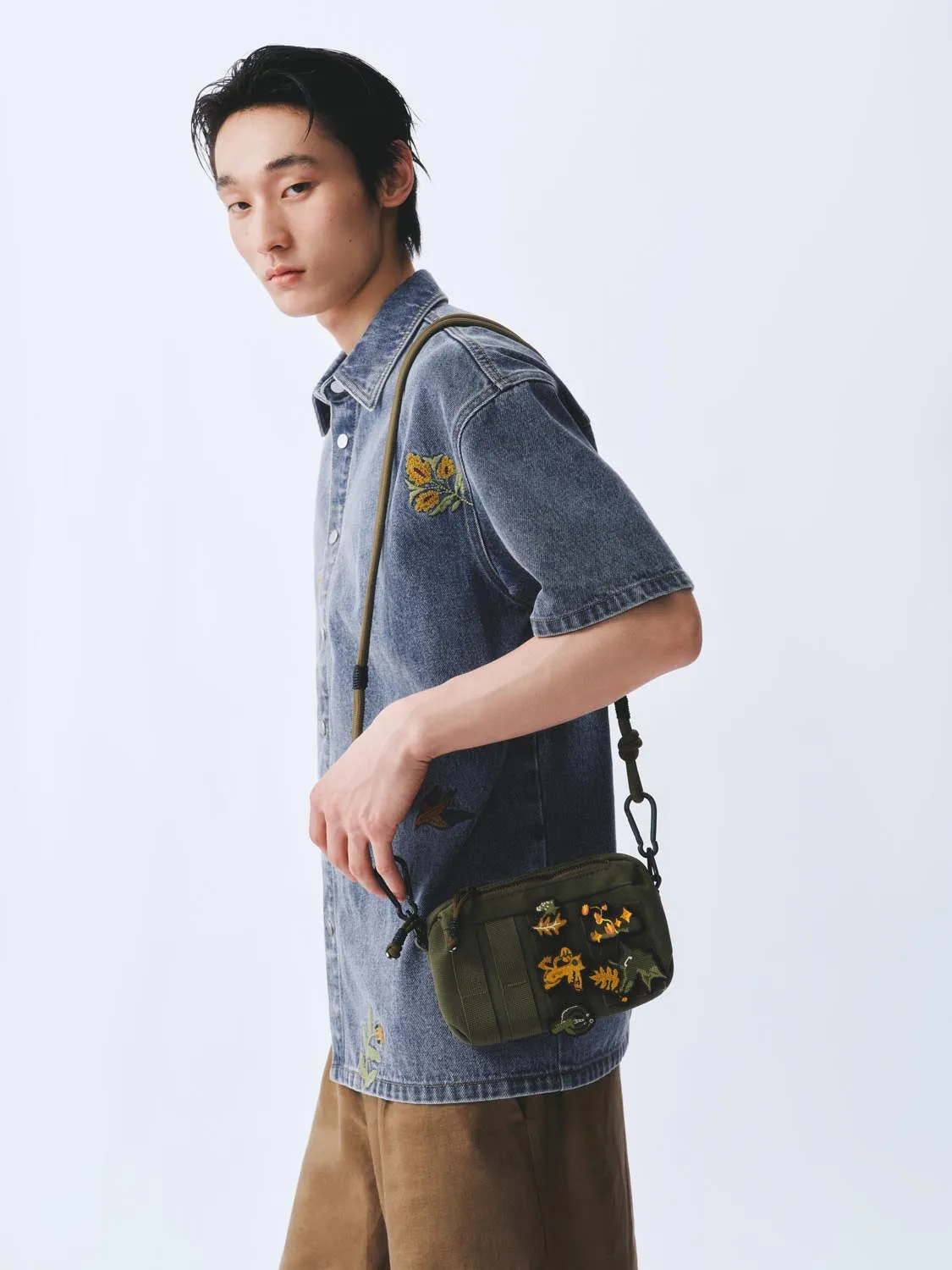 Denim Short Sleeve Shirts sold by Urban Revivo product image thumbnail 2