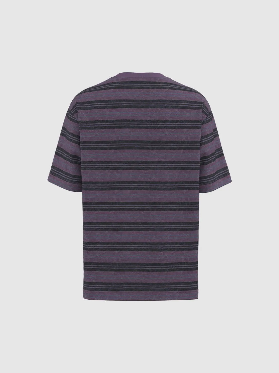 Striped Short Sleeve T-Shirts sold by Urban Revivo product image thumbnail 2