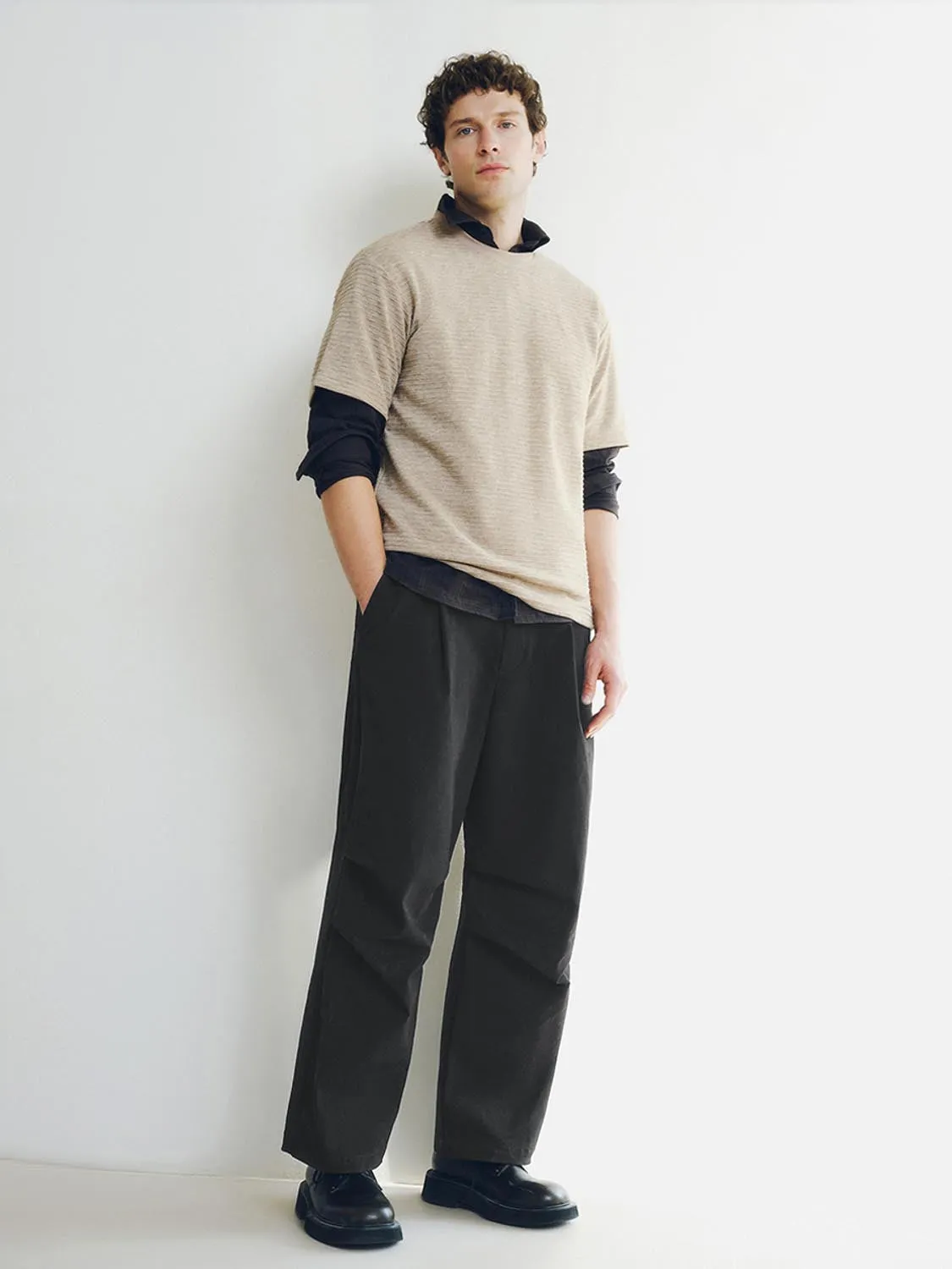 Wide-Leg Pants sold by Urban Revivo product image thumbnail 5