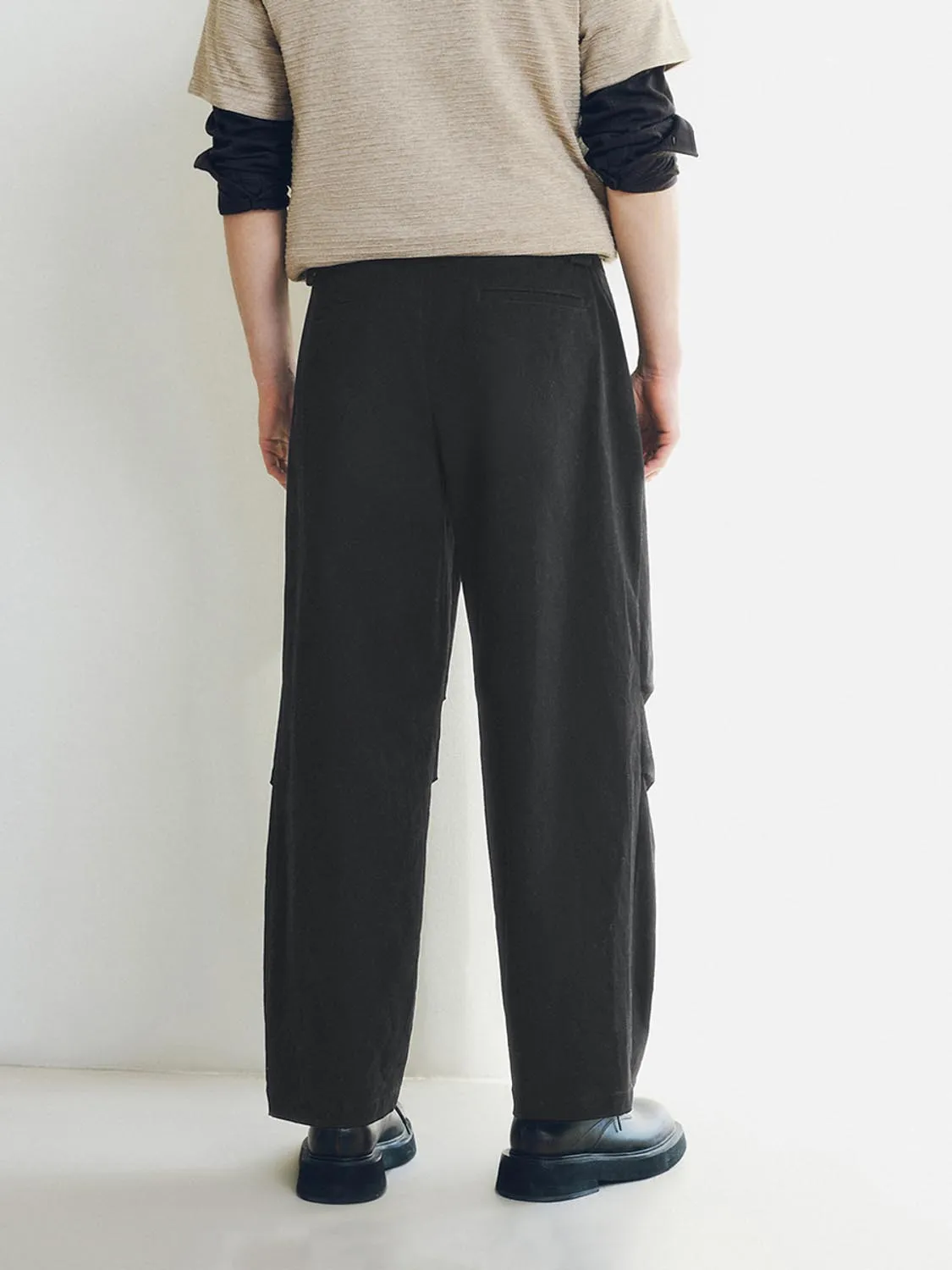 Wide-Leg Pants sold by Urban Revivo product image thumbnail 3