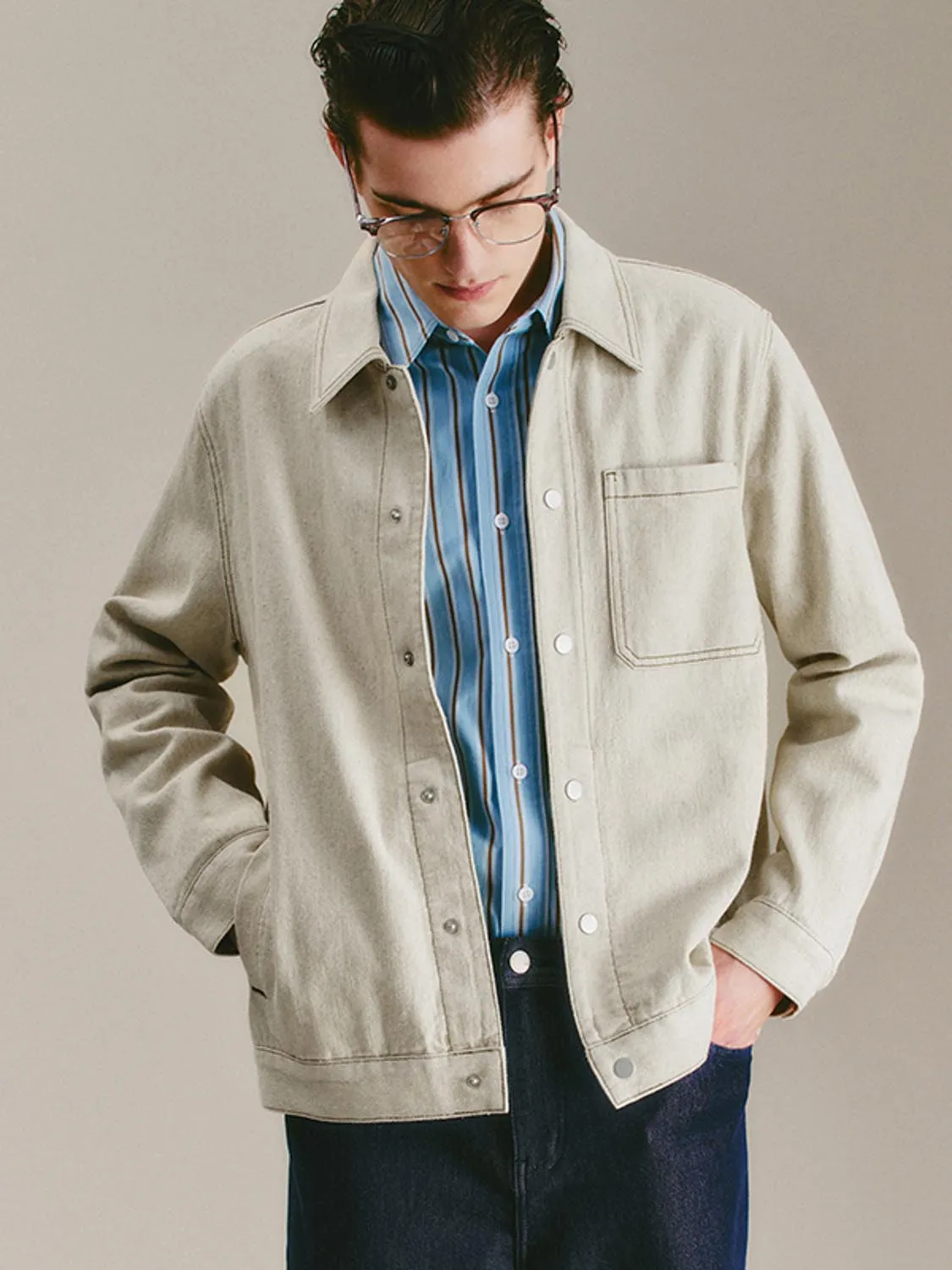 Denim Jackets sold by Urban Revivo product image thumbnail 3