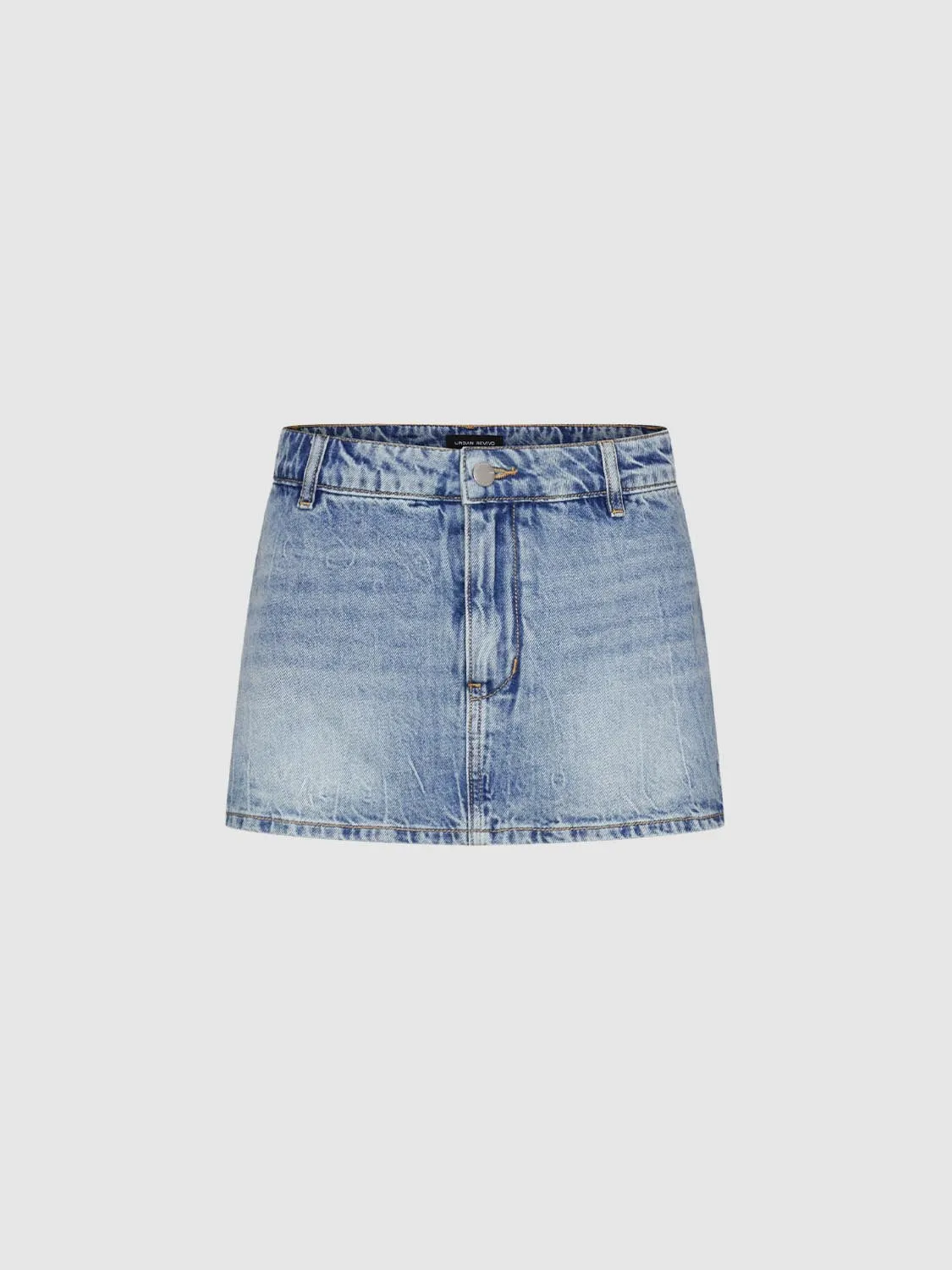 Denim Mini Skirts sold by Urban Revivo