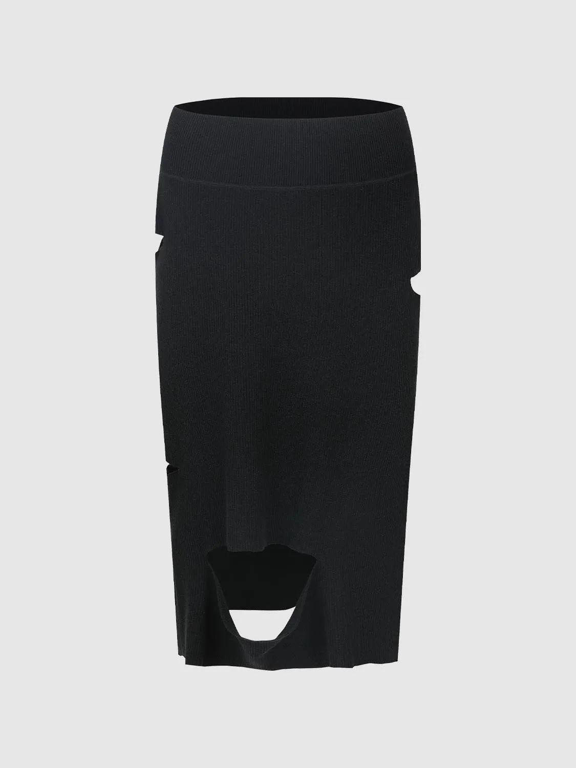 Ripped Knitted Skirts sold by Urban Revivo