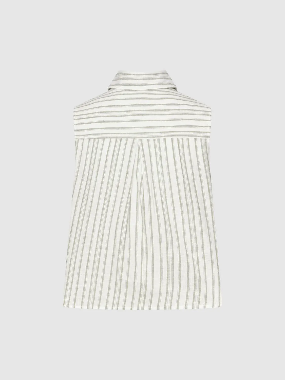Striped Sleeveless Shirts sold by Urban Revivo product image thumbnail 2