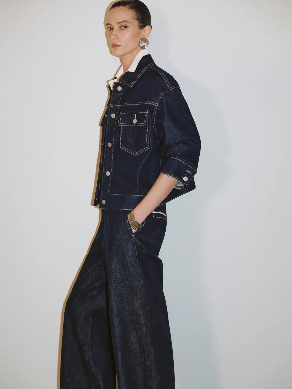 Denim Jackets sold by Urban Revivo product image thumbnail 2