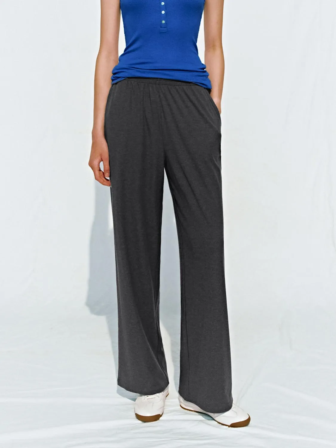 Wide-Leg Pants sold by Urban Revivo product image thumbnail 2