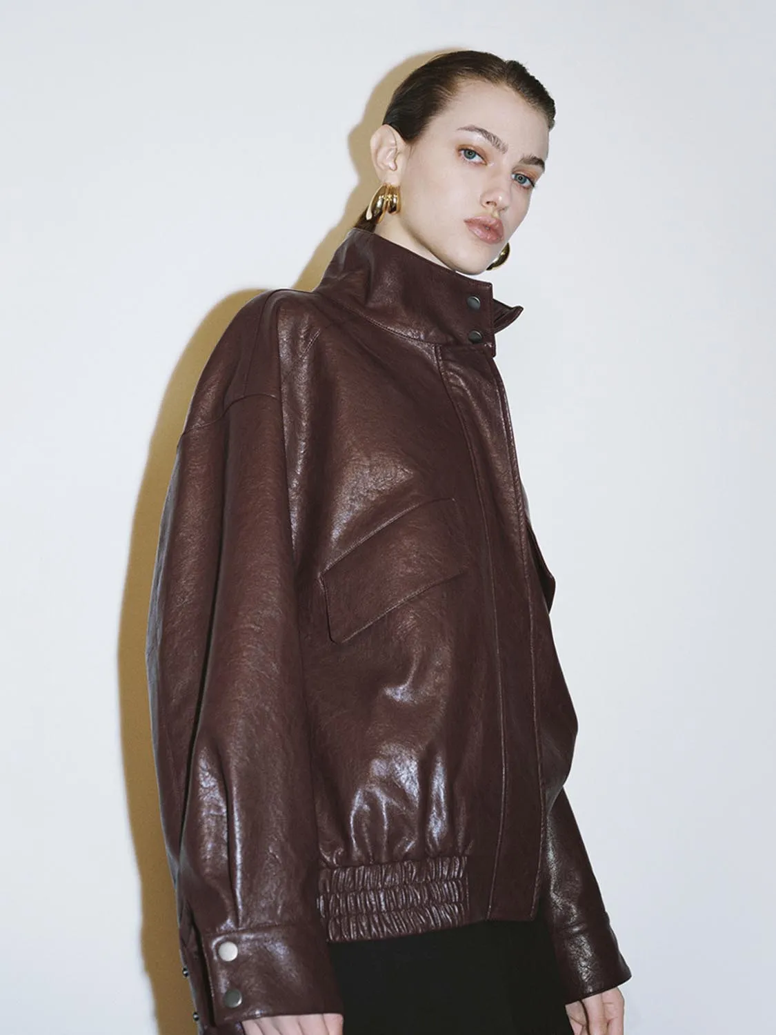 Vegan Leather Jackets sold by Urban Revivo product image thumbnail 5