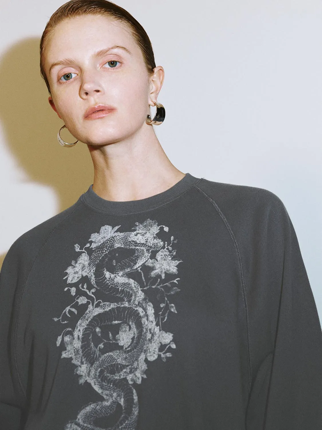 Loose Sweatshirts sold by Urban Revivo product image thumbnail 3