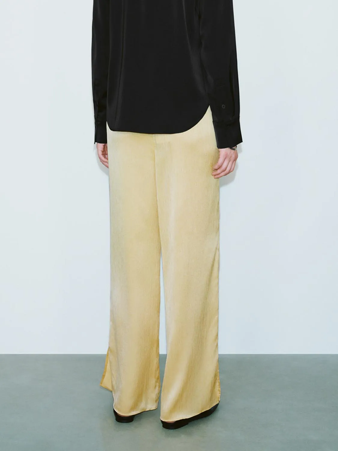 Wide-Leg Pants sold by Urban Revivo product image thumbnail 3