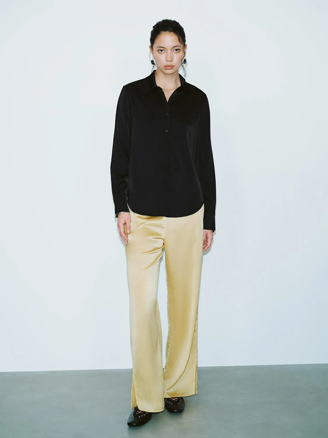 Wide-Leg Pants sold by Urban Revivo product image thumbnail 5