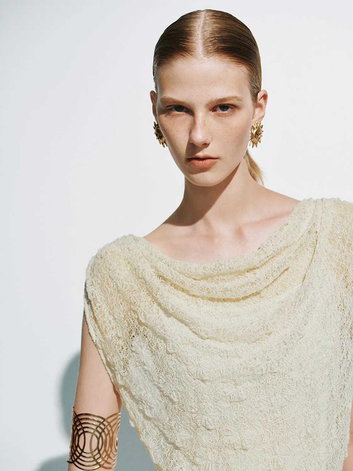 Textured Sleeveless Blouses sold by Urban Revivo product image thumbnail 3