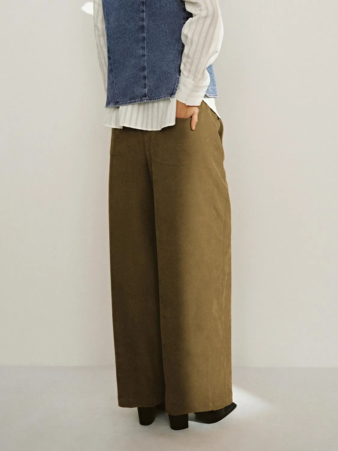 Straight Pants sold by Urban Revivo product image thumbnail 3