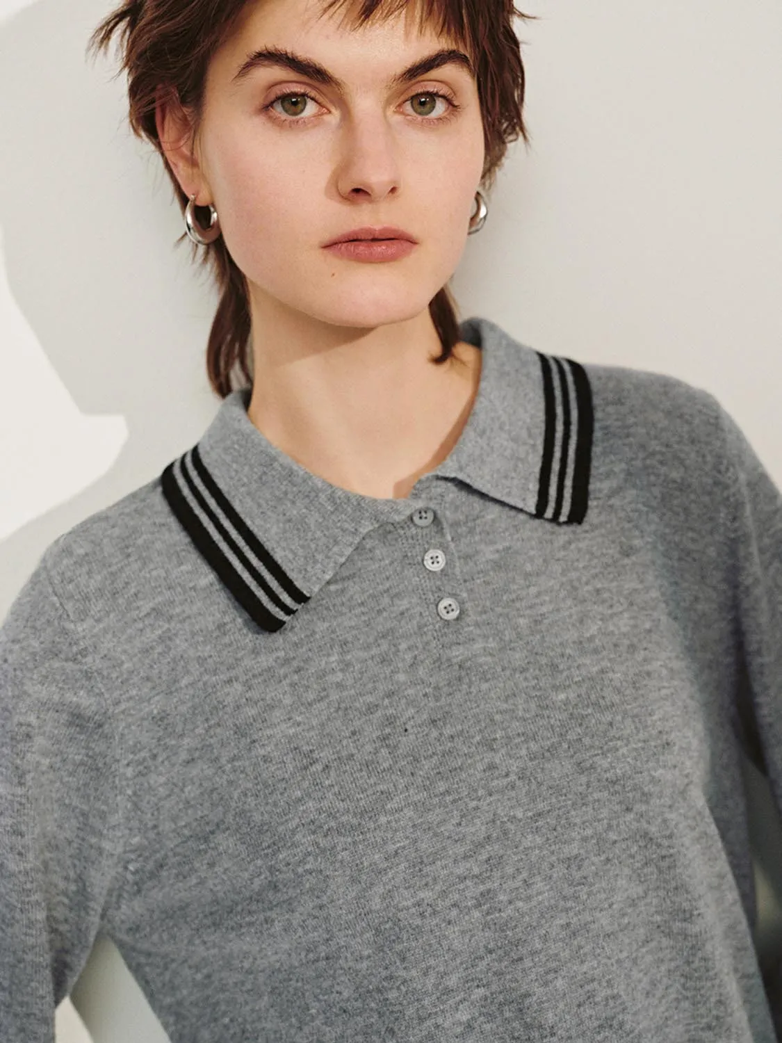 Knitted Long Sleeve T-Shirts sold by Urban Revivo product image thumbnail 5