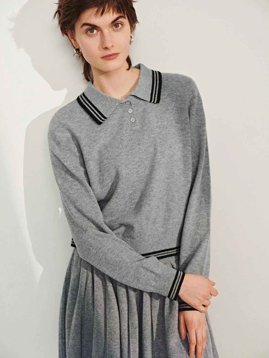 Knitted Long Sleeve T-Shirts sold by Urban Revivo