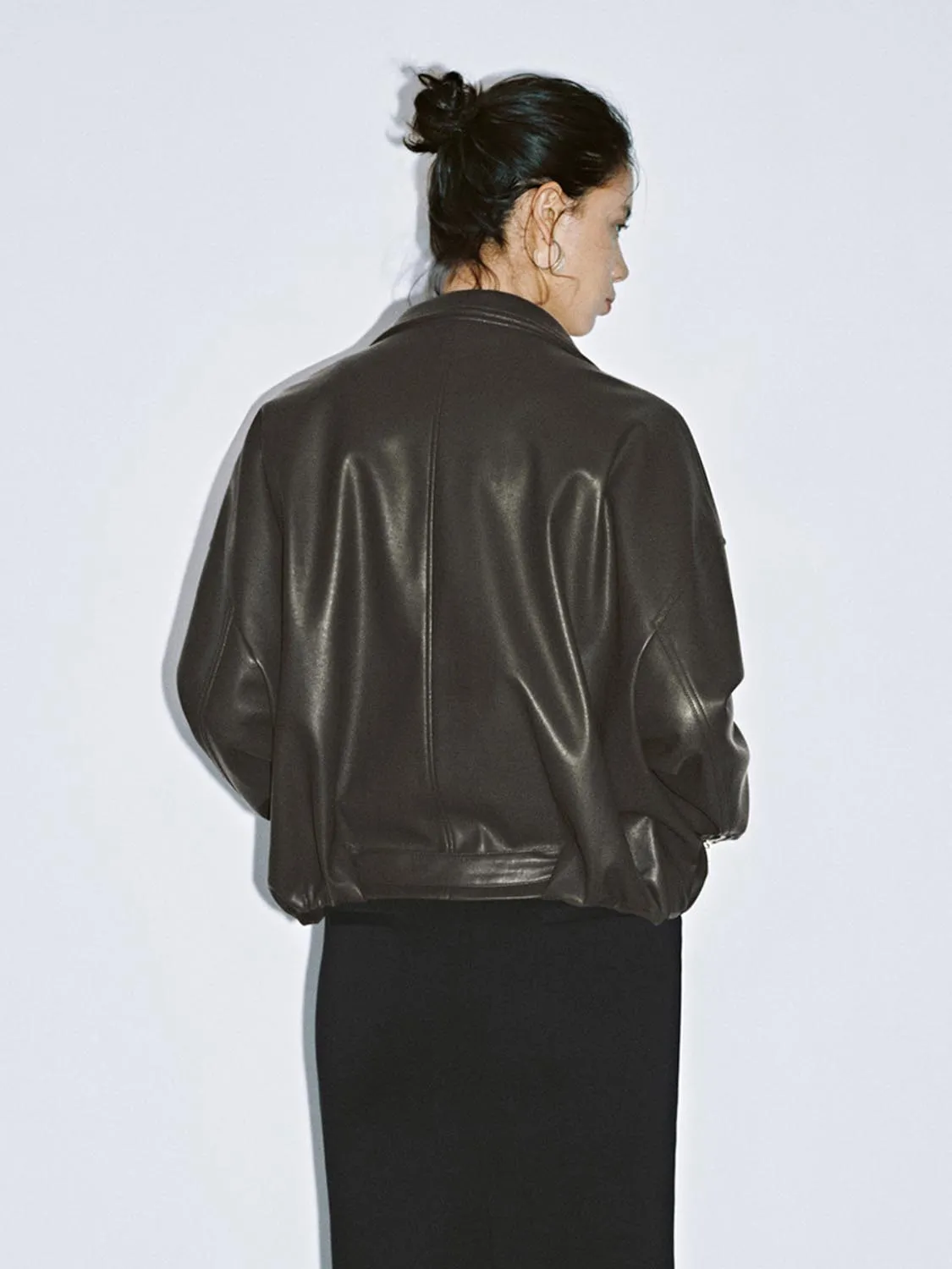 Vegan Leather Jackets sold by Urban Revivo product image thumbnail 2