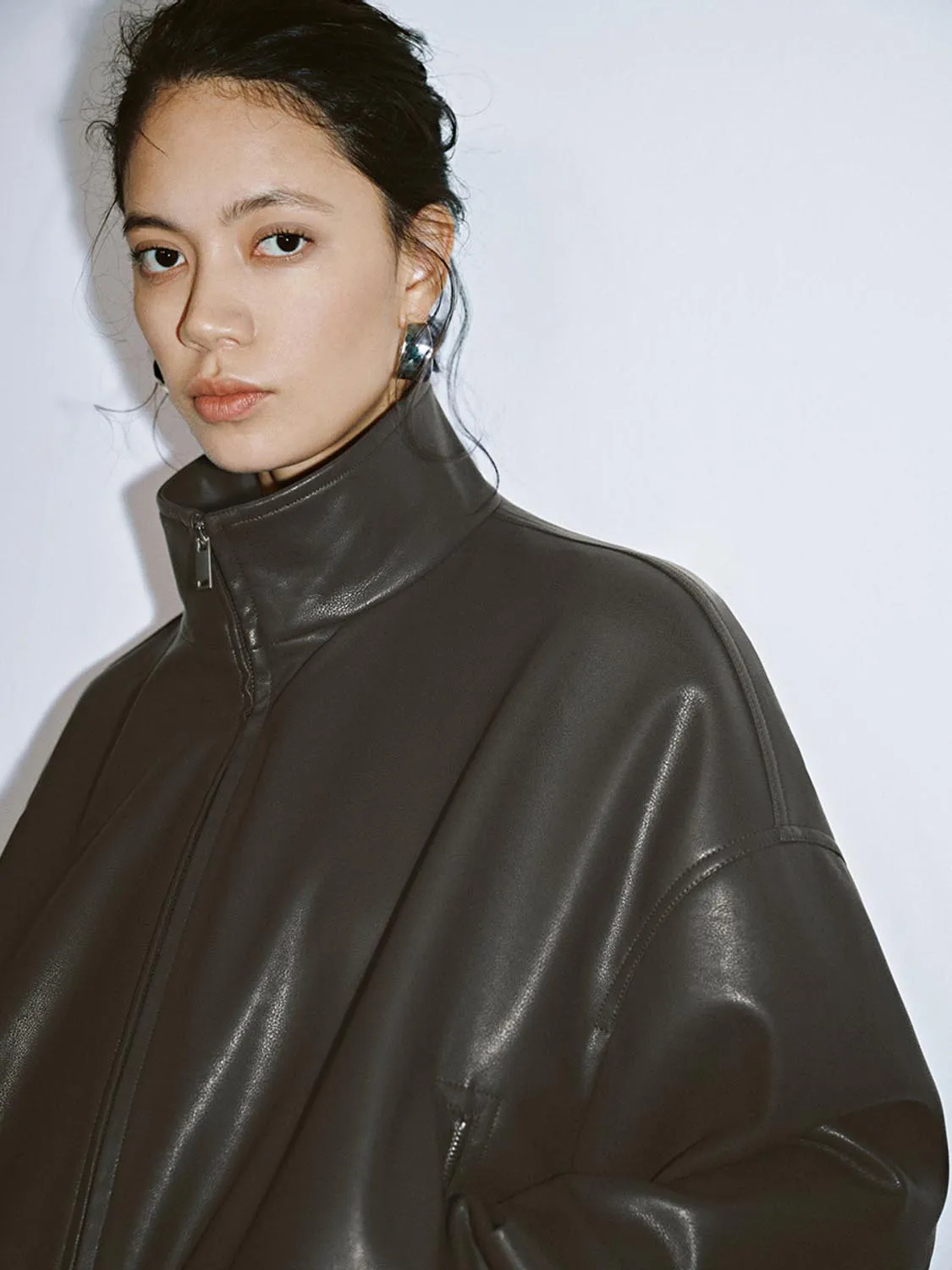 Vegan Leather Jackets sold by Urban Revivo product image thumbnail 5