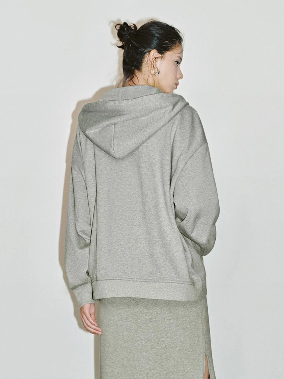 Zip Up Hoodie Jackets sold by Urban Revivo product image thumbnail 2