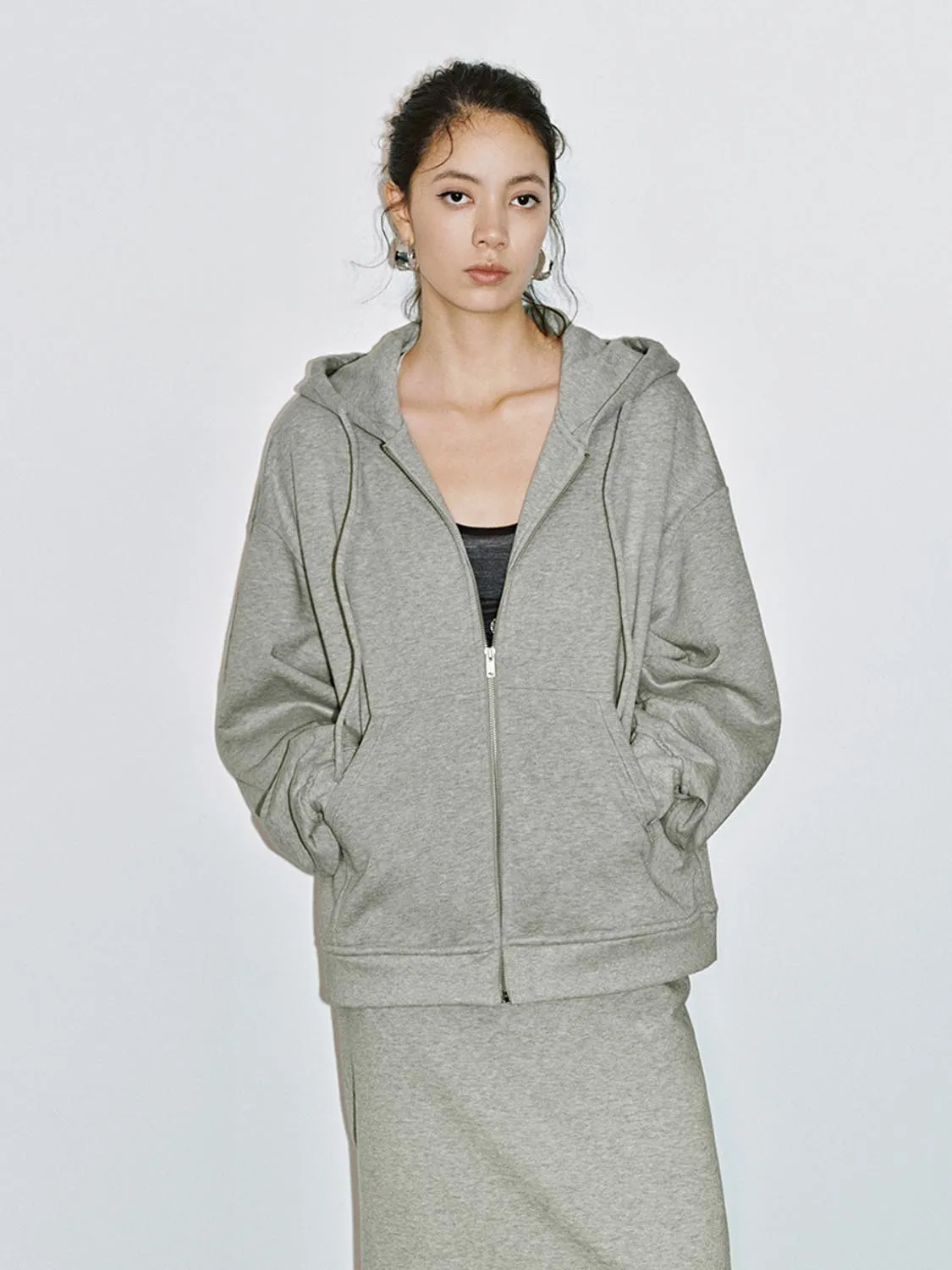 Zip Up Hoodie Jackets sold by Urban Revivo