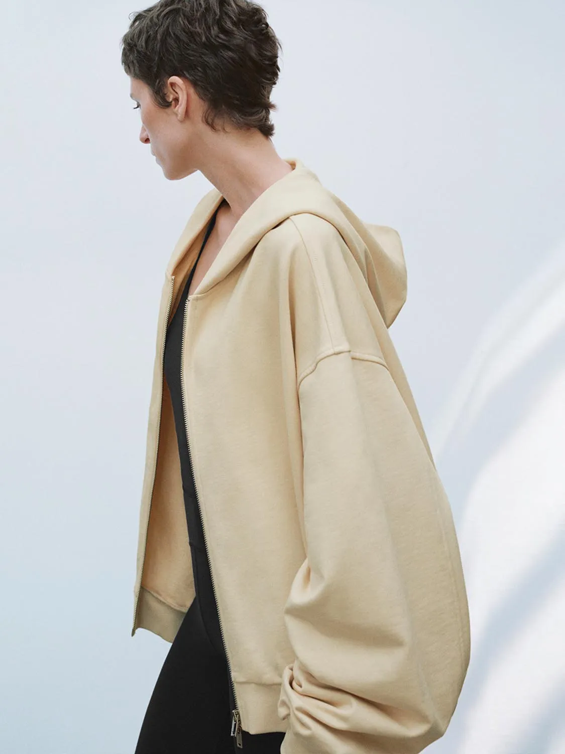 Oversized Hoodie Jackets sold by Urban Revivo product image thumbnail 5