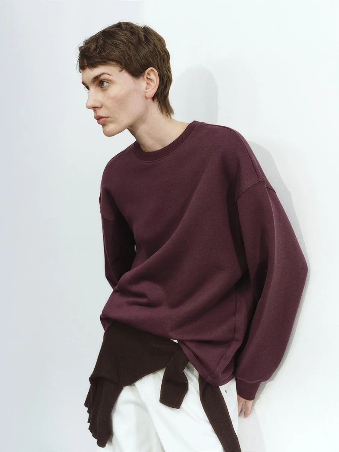 Loose Sweatshirts sold by Urban Revivo product image thumbnail 5