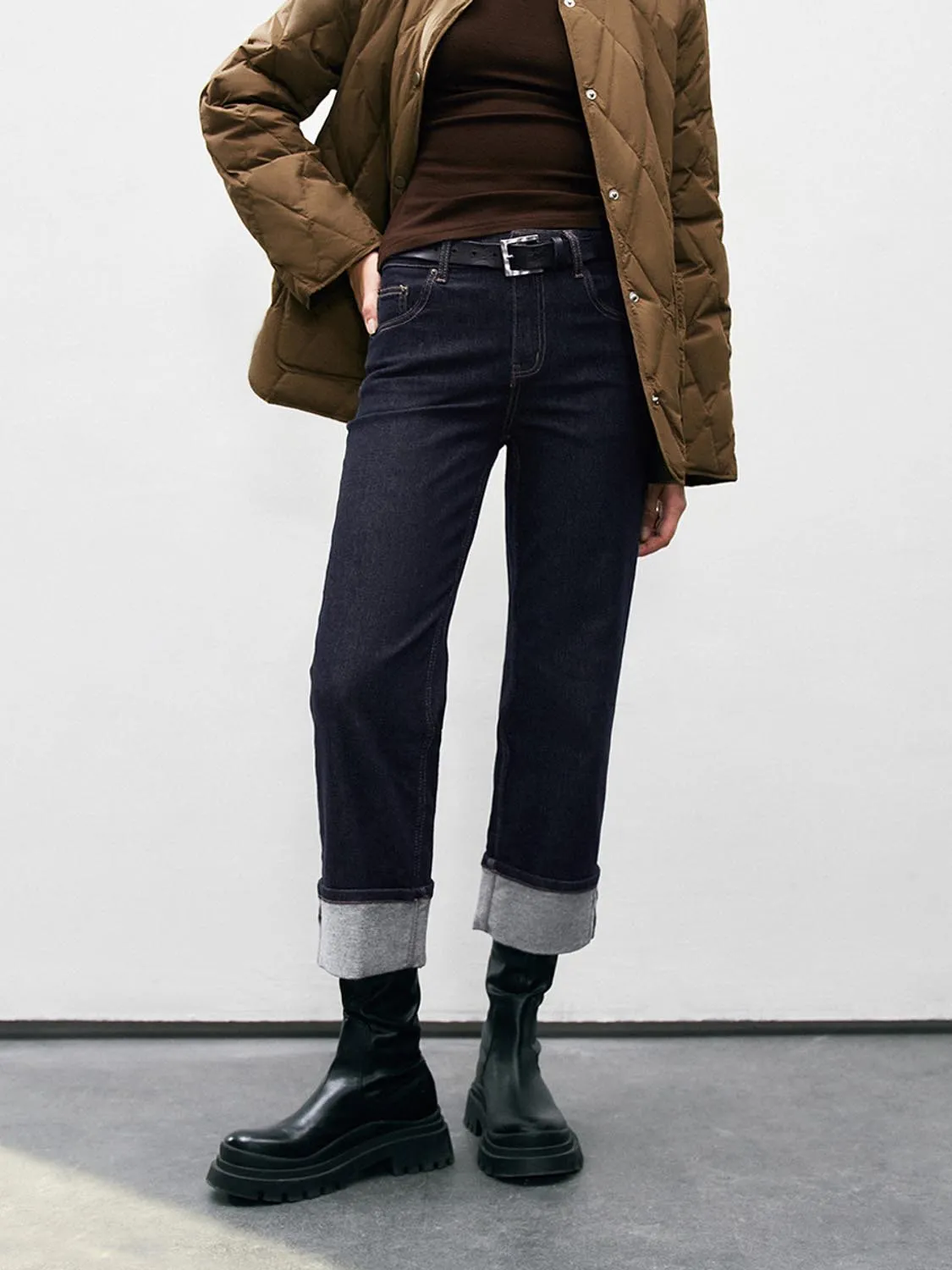 Turnover Denim Jeans sold by Urban Revivo product image thumbnail 2