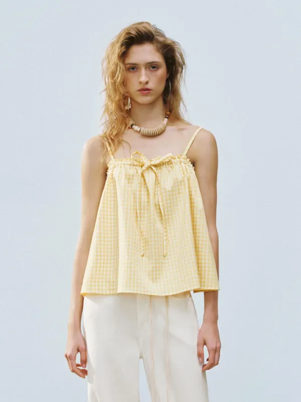 Bow Decor Cami Tops sold by Urban Revivo