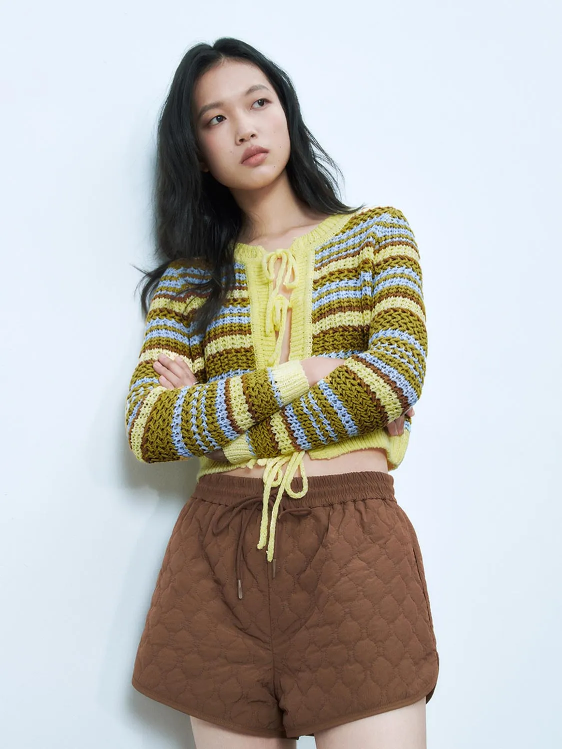 Tie Up Knitted Cardigans sold by Urban Revivo product image thumbnail 5