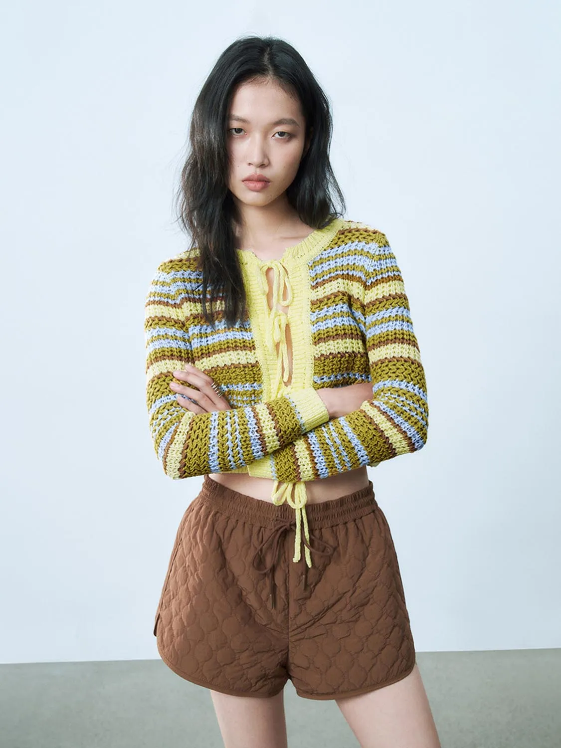 Tie Up Knitted Cardigans sold by Urban Revivo