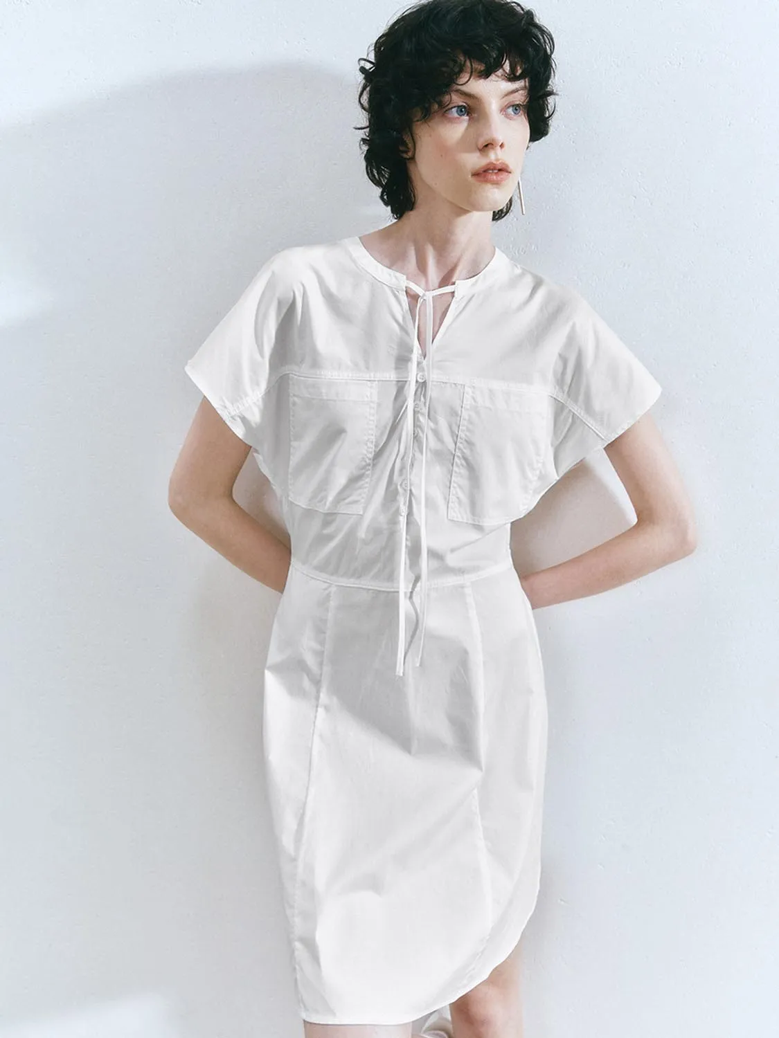 Short Sleeve Skater Dresses sold by Urban Revivo product image thumbnail 5