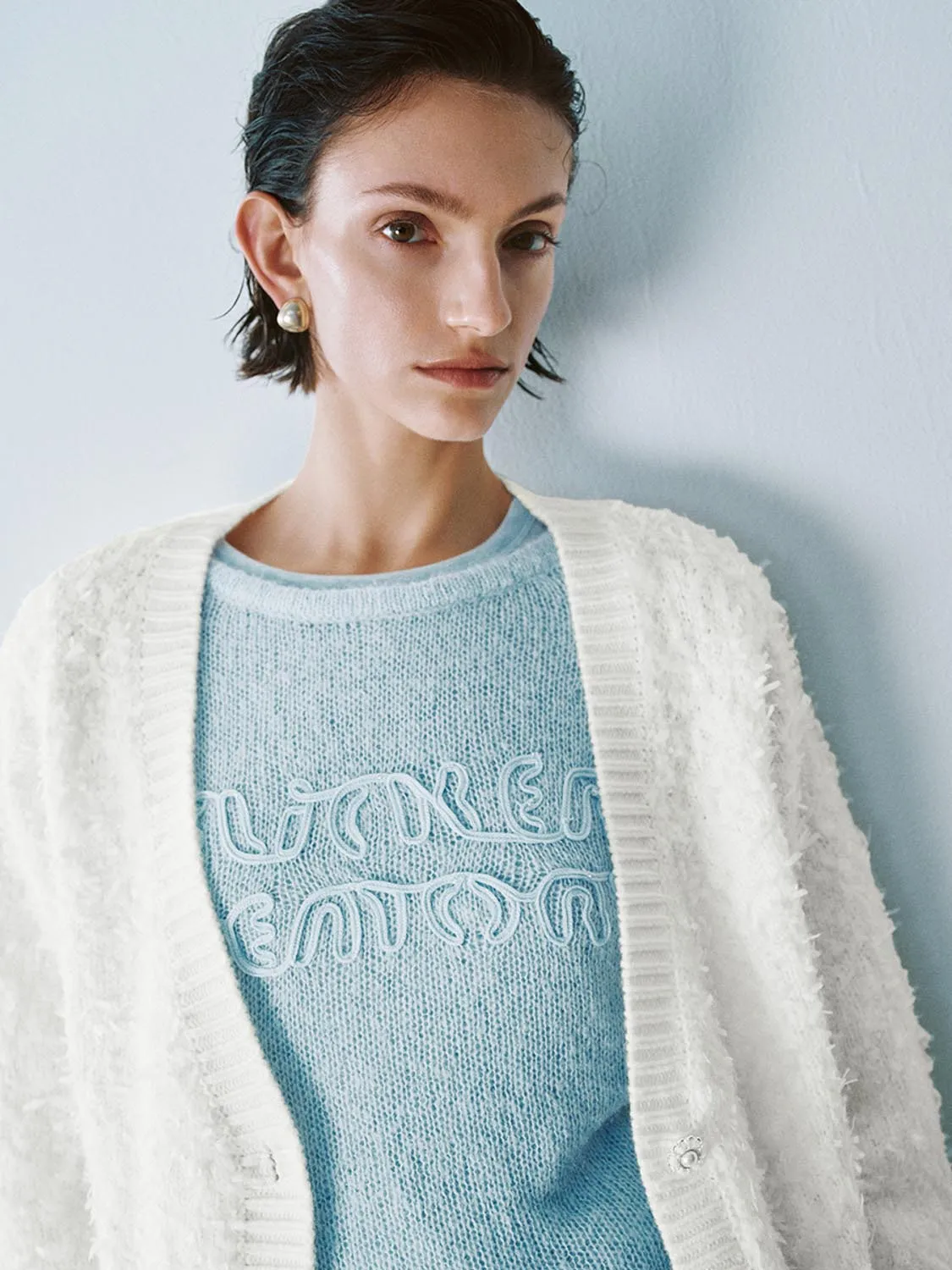 Button Up Knitted Cardigans sold by Urban Revivo product image thumbnail 5