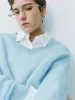 Knitted Long Sleeve T-Shirts sold by Urban Revivo