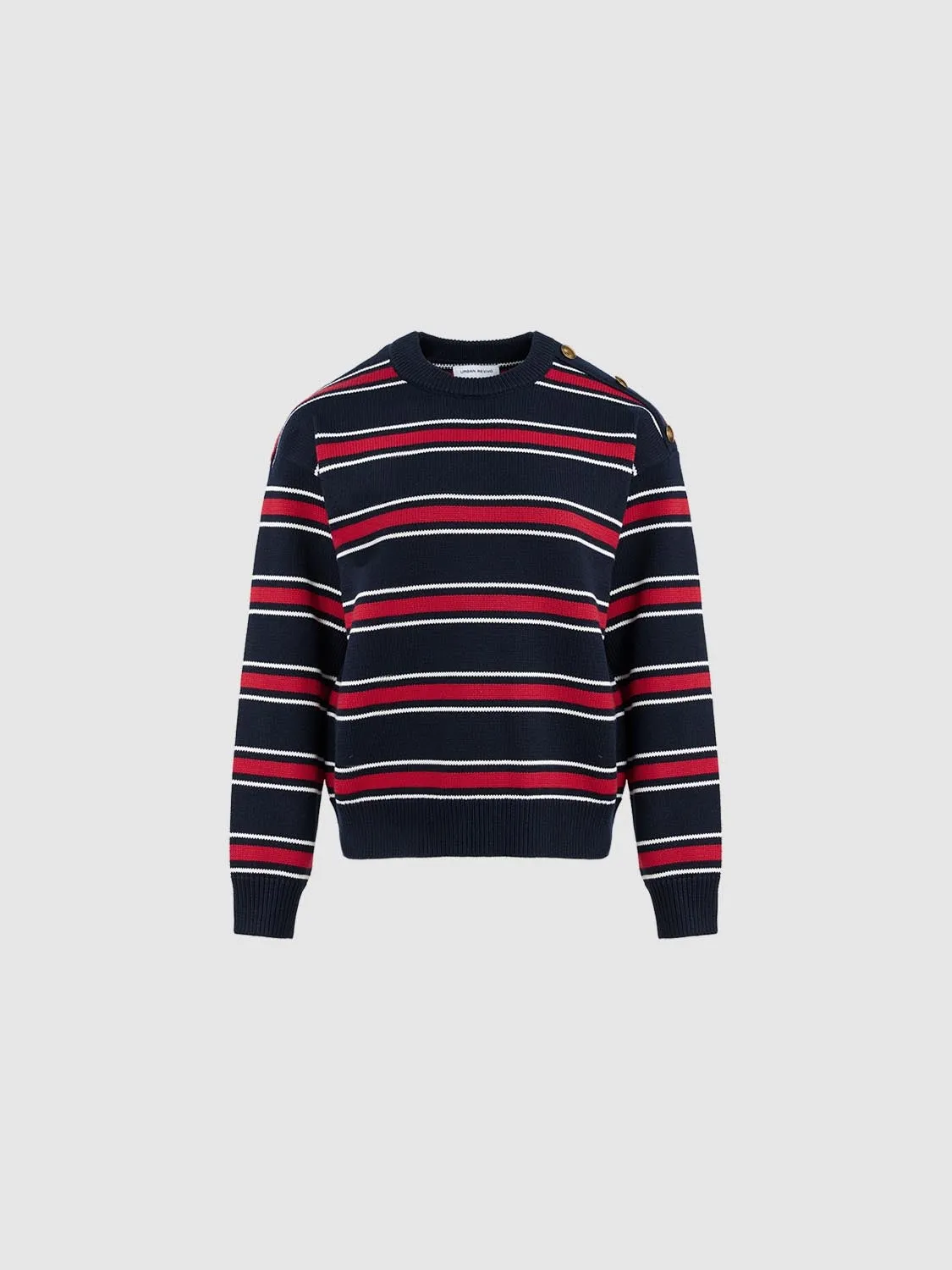 Striped Knitted T-Shirts sold by Urban Revivo product image thumbnail 5