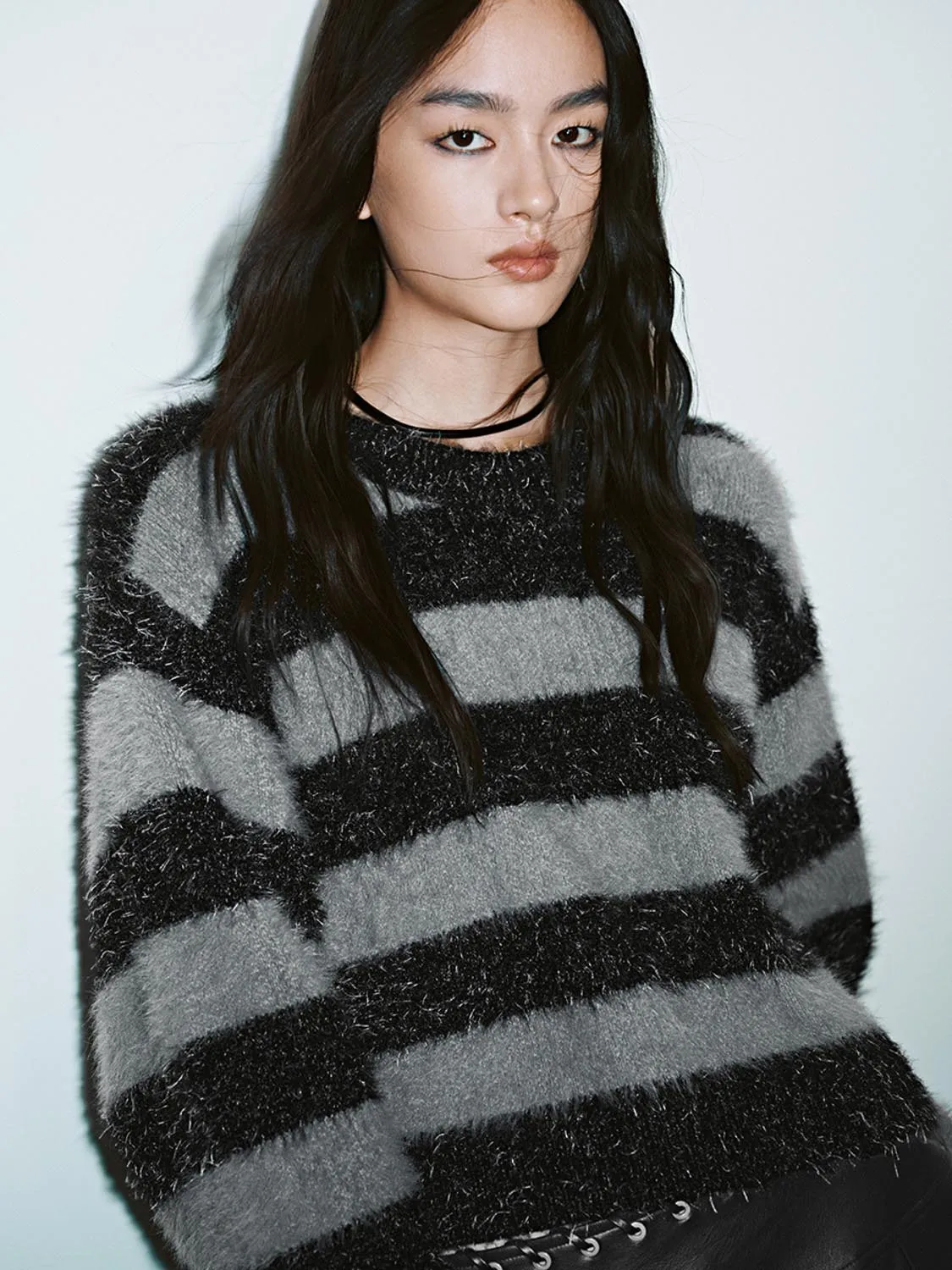 Striped Knitted T-Shirts sold by Urban Revivo product image thumbnail 3