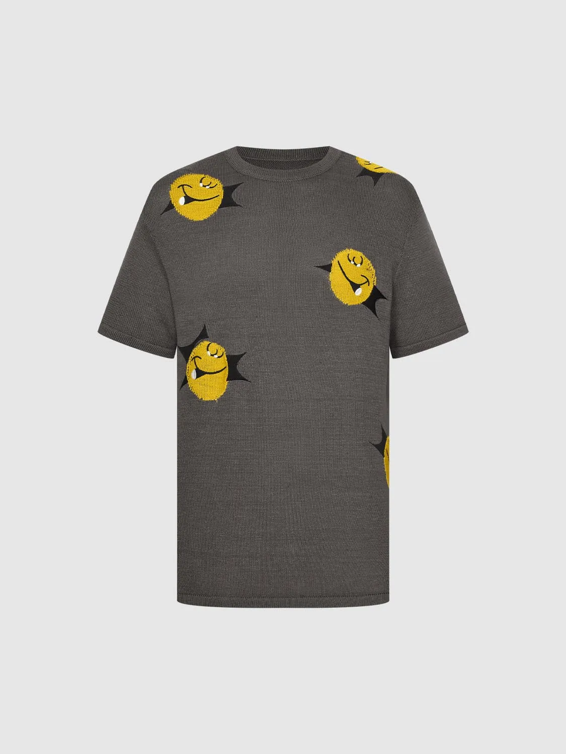 Knitted Short Sleeve T-Shirts sold by Urban Revivo product image thumbnail 3