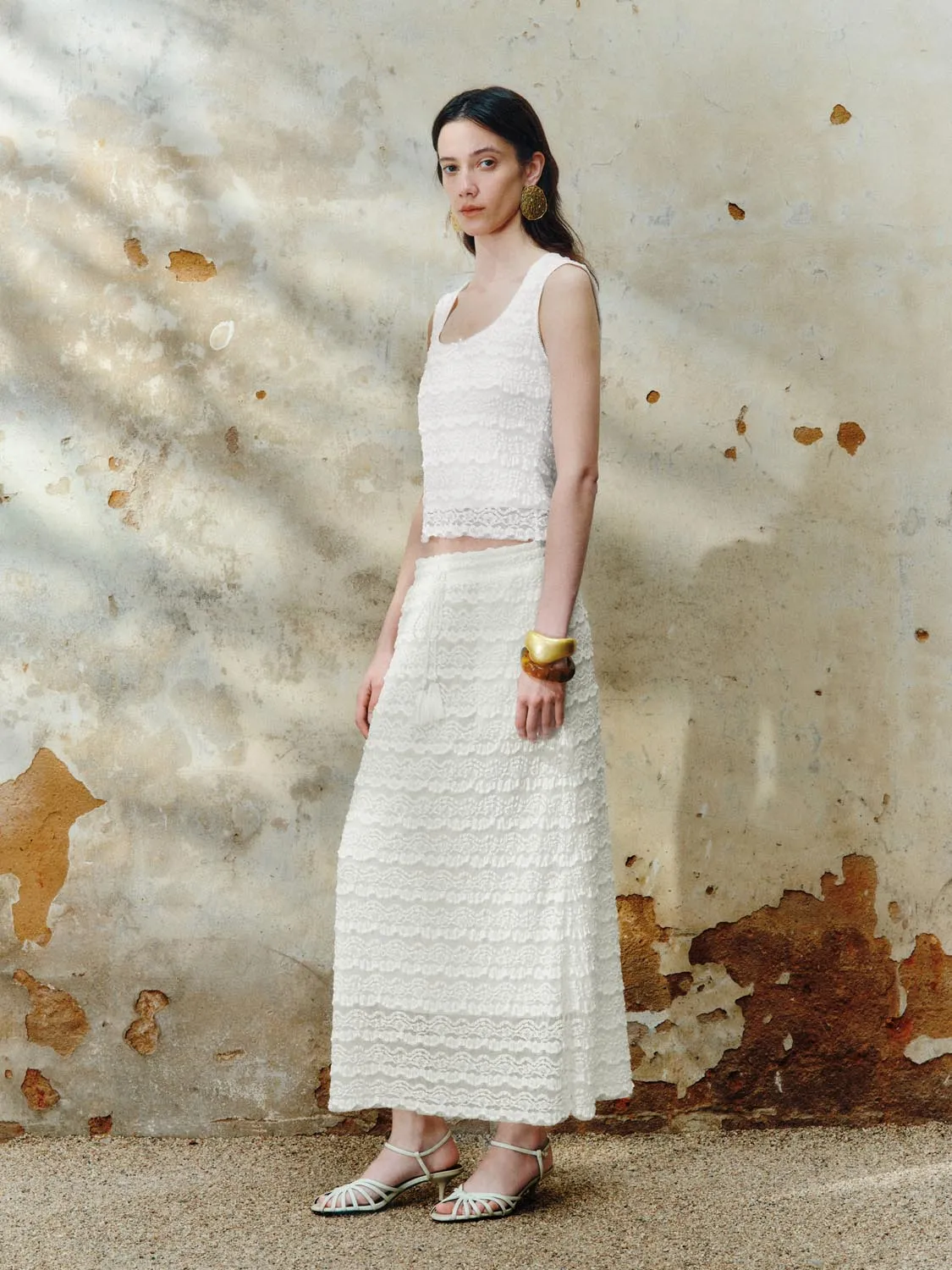 Wide Strap Tank Tops sold by Urban Revivo product image thumbnail 4