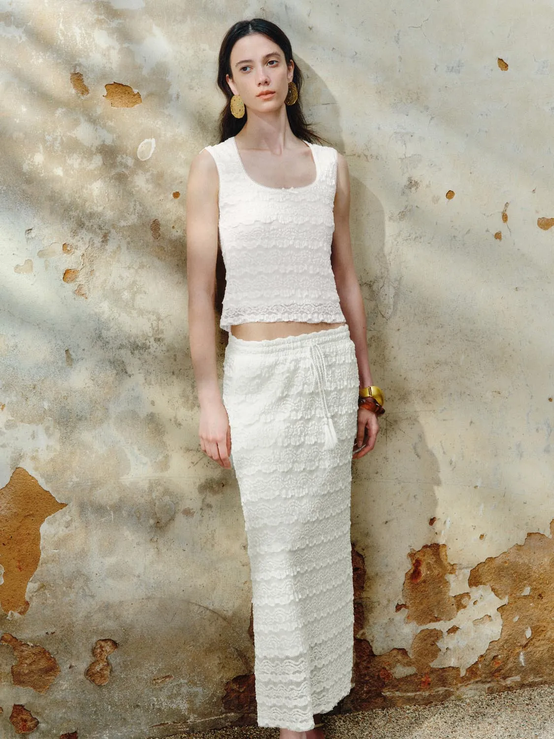 Wide Strap Tank Tops sold by Urban Revivo product image thumbnail 3