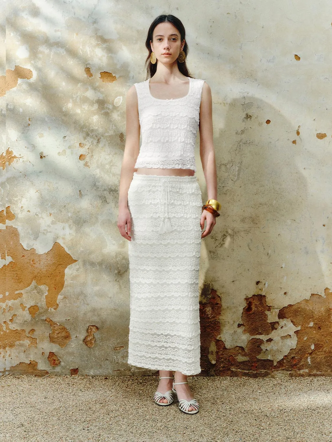 Wide Strap Tank Tops sold by Urban Revivo product image thumbnail 2