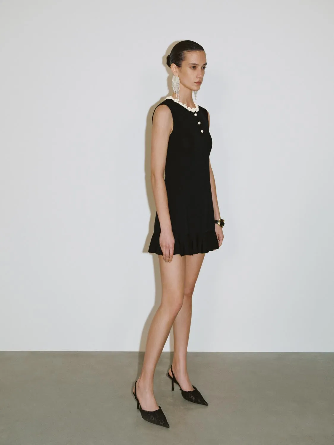 Sleeveless Knitted Mini Dresses sold by Urban Revivo product image thumbnail 5