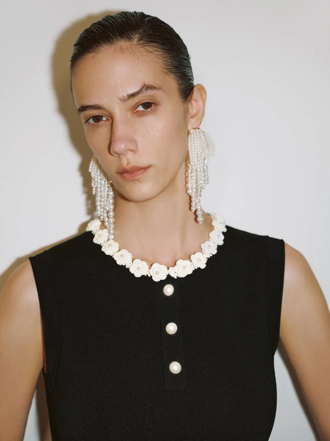 Sleeveless Knitted Mini Dresses sold by Urban Revivo product image thumbnail 3