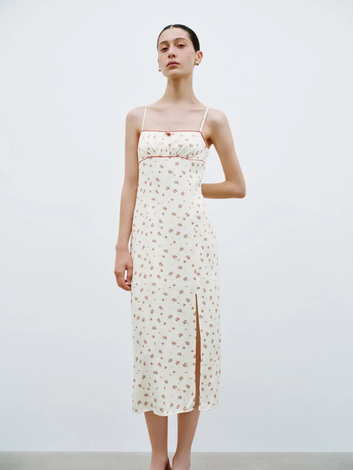 Floral Camisole Maxi Dresses sold by Urban Revivo product image thumbnail 4