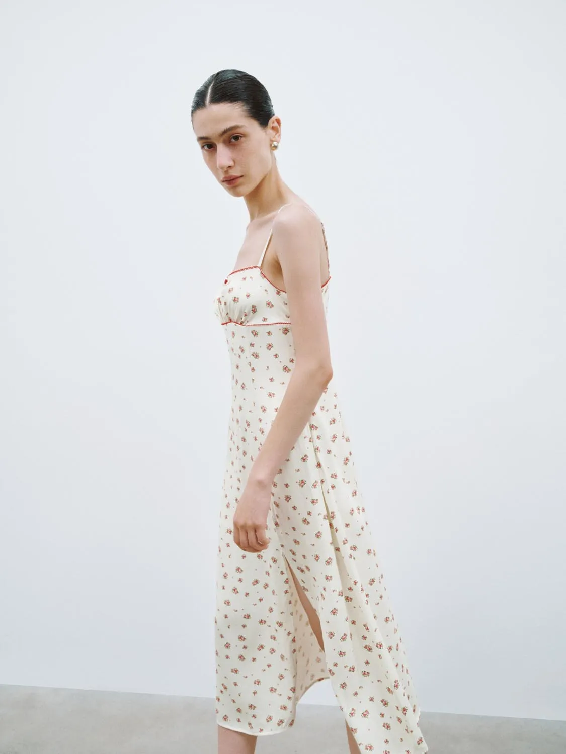 Floral Camisole Maxi Dresses sold by Urban Revivo product image thumbnail 2